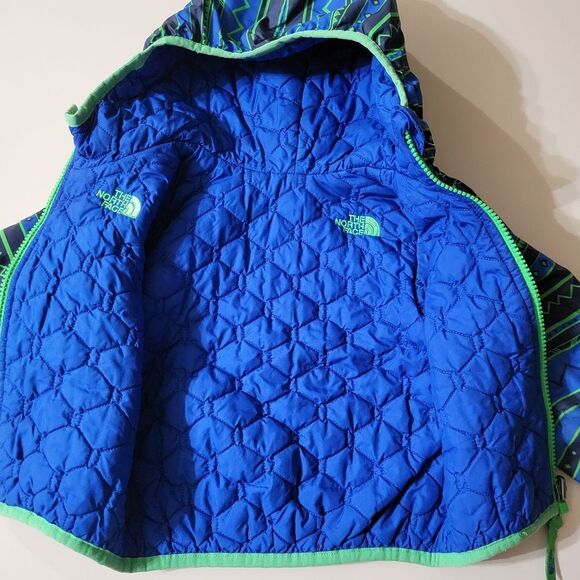 The North Face Infant Reversible Monster Blue Perrito Puffer Jacket - Picture 11 of 16